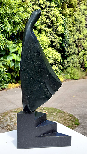 Anna Korver nz sculptor, Bowenite figure